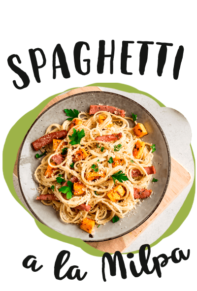 Spaghetti a la milpa
