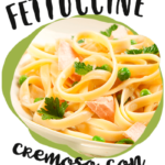 Fettuccine cremoso con salmón